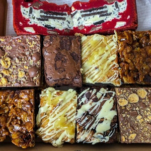 Postal Brownies | Mixed Bakes Box | Brownie Selection Box | Gifts for her | Gifts for him | Happy Birthday Gifts | Thank you gift