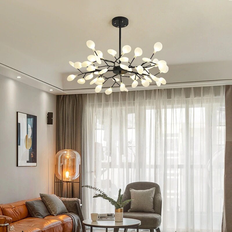 Anhänger Kronleuchter moderne Anhänger Decke LED-Licht für | Etsy
