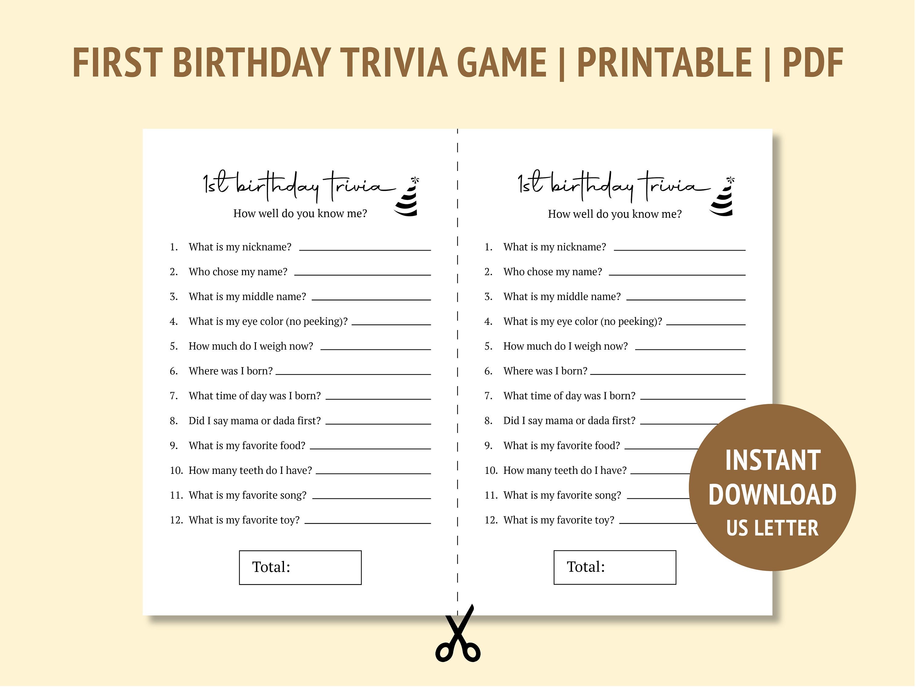 20+ Checklist For 1St Birthday