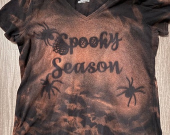 Bleached Halloween tee