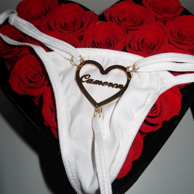 Custom Name Heart Underwear