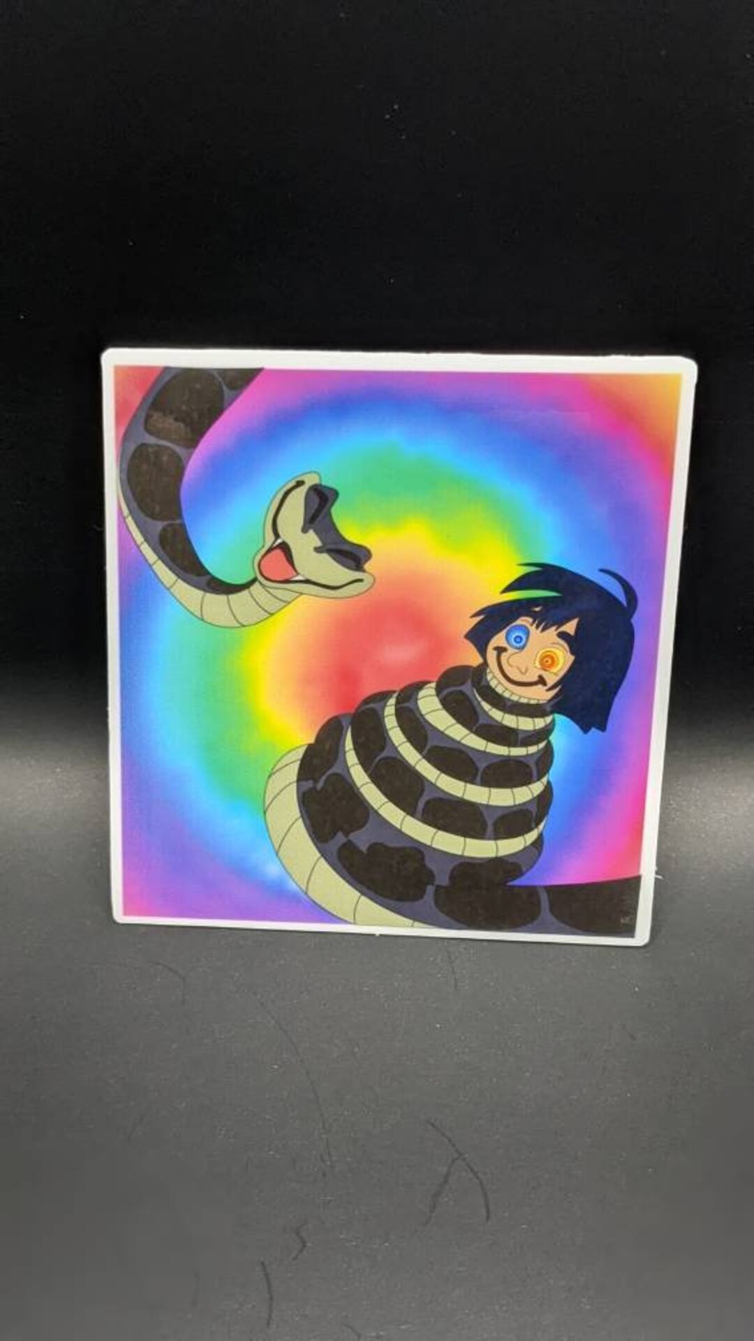 Jungle Book Man Cub and Kaa Trippy Sticker Jungle Book Decal Etsy