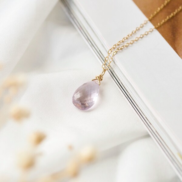 Amethyst Necklace Etsy UK