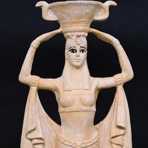 Estatua de la reina Nefertari, la eterna belleza de la dama del Gran Egipto, antigua estatua de la reina egipcia, réplica artesanal de la estatua, copia de museo hecha en Egipto