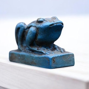 Heqet Frog Goddess Statue: Egyptian Mythology Replica