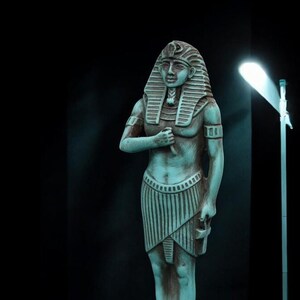 Tutankhamun pretty Egyptian statuettes ancient Egyptian king the golden pharaoh sculpture Egyptian kings statues Handcrafted in Egypt