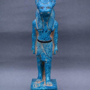 Ancient Egyptian Antiquities Anubis Statue B.C. Pharaonic Rare Antique Stone Sculpture