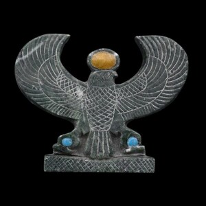 Horus Statue: Handcrafted Egyptian Falcon Sculpture