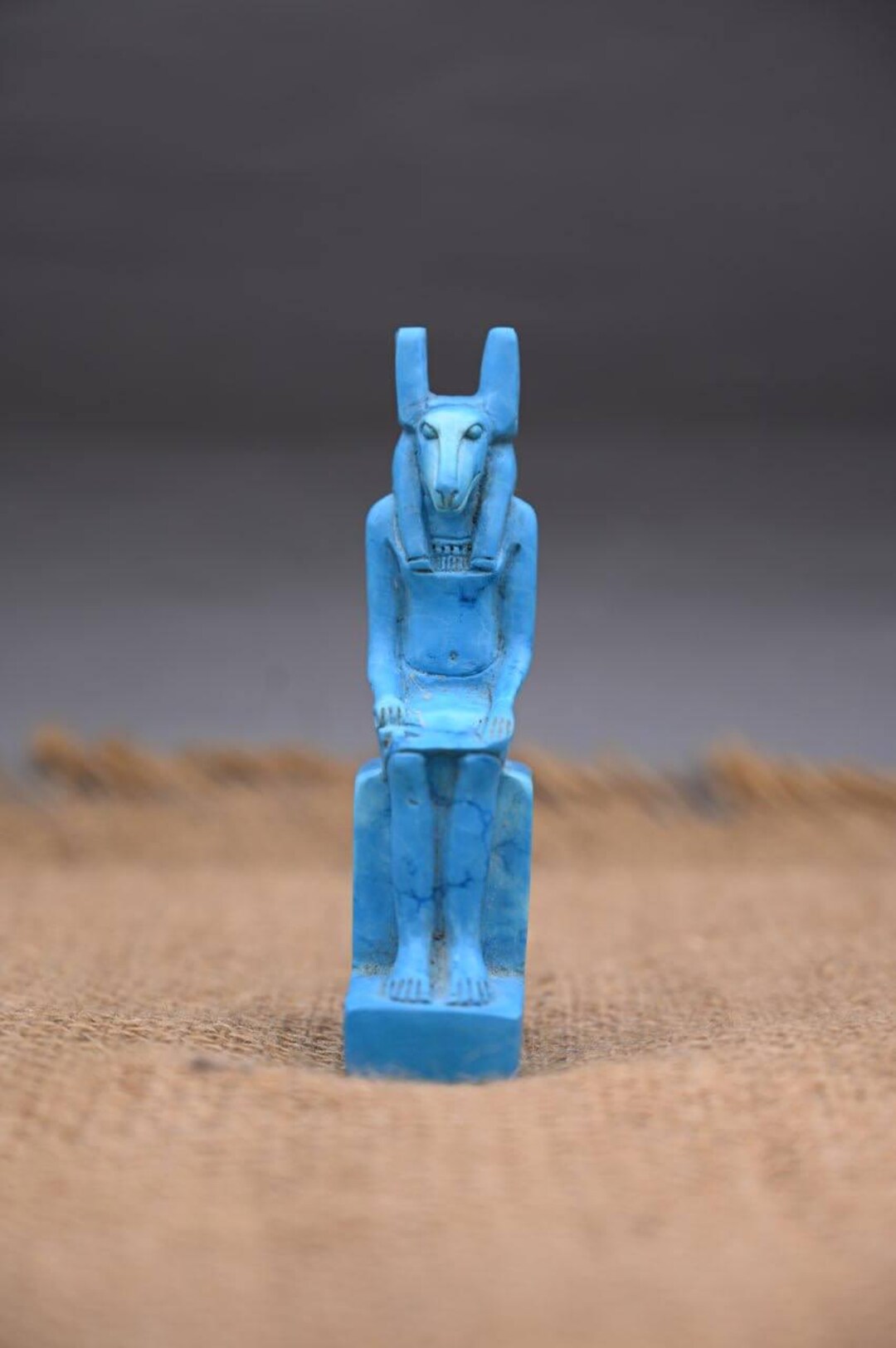 手作りのセス像：エジプトの混沌の神のレプリカ - Etsy 日本