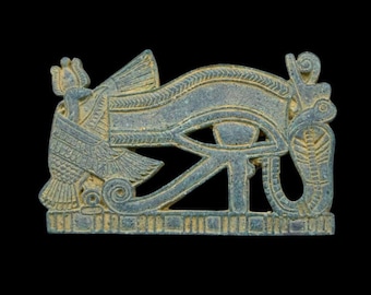 ホルスの目の石のレリーフ：古代エジプトの精神的な装飾 - Etsy 日本