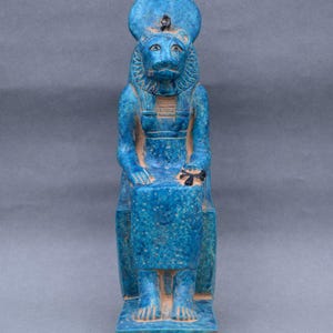 Sekhmet Egypt BC - Ancient Egyptian Antiquities Statue - Rare Pharaonic Stone Antique B.C. Statue - Authentic Egyptian Stone Sculpture