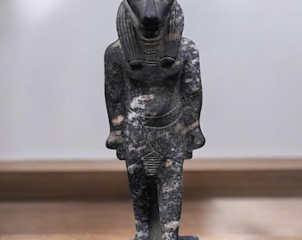 レプリカ】古代エジプト文明 セメクト 石像 アートオブジェ 置物