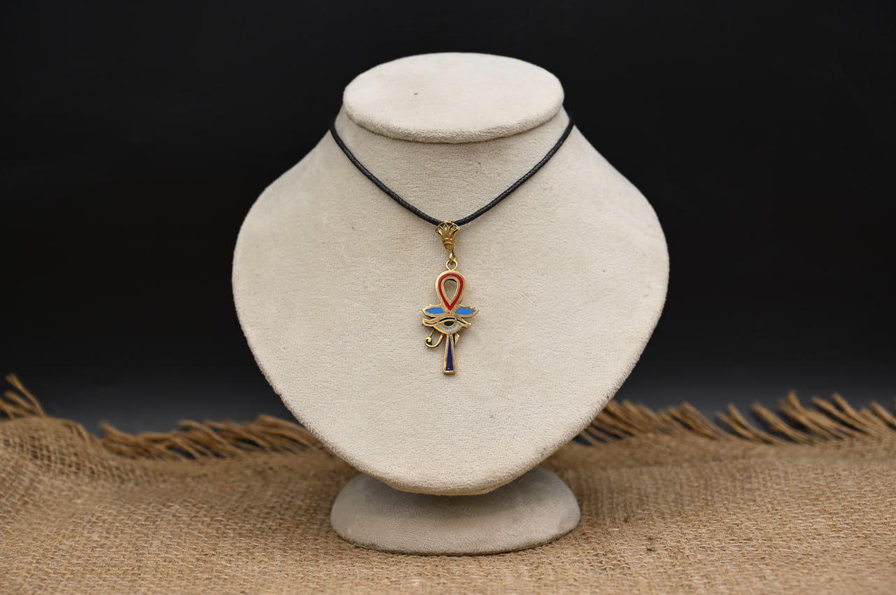 ホルスの目アンクペンダント：エジプトの生命の鍵ネックレス - Etsy 日本