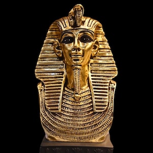 Tutankhamun pretty Egyptian statuettes ancient Egyptian king the golden pharaoh sculpture Egyptian kings statues Handcrafted in Egypt