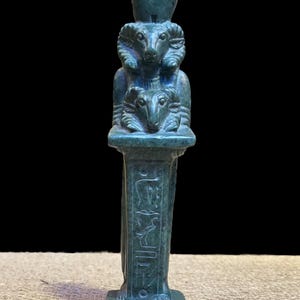 God Khnum, Egyptian Ram, Egyptian Statue, Rare Antique Statue, Ancient Egyptian Antiques Replica, Good Present BC