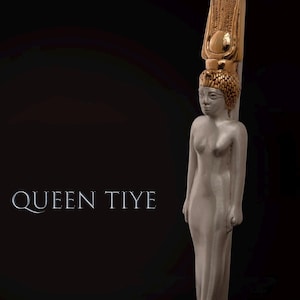 Queen Tiye ancient Egypt Pharaoh Statue – Ancient Egyptian Antique Statue Stirling silver altra Egypt statue made in Egypt