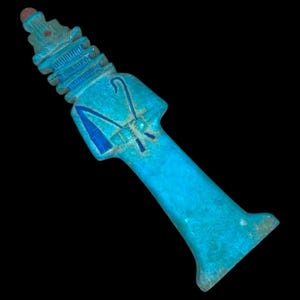 Handcrafted Djed pillar Egyptian symbol of strength,permanence and stability in the ancient Egyptian mythology,religion made in Egypt