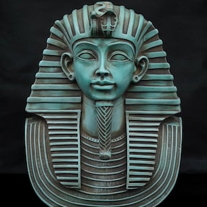 King Tut Statue Replica: Ancient Egyptian Pharaoh Head