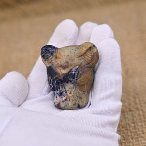 Lapis Lazuli Sekhmet Amulet: Egyptian Goddess of Power