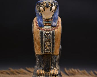 ホルス像 - エジプトで手作り - 古代エジプトのハヤブサ神ホルス