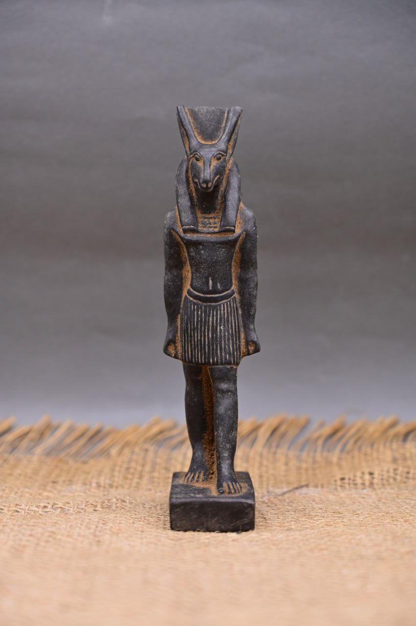 エジプト風彫刻セット 中型 黒 エジプト風彫刻セット 中型 黒