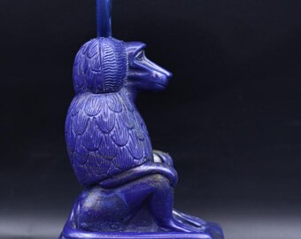 ラピスラズリのトート像:エジプトの知恵の神、ヒヒの像 - Etsy 日本 ラピスラズリのトート像:エジプトの知恵の神、ヒヒの像 - Etsy 日本