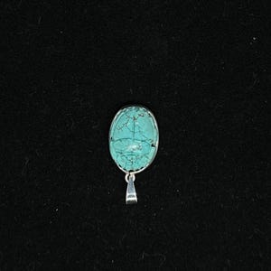 Handmade Scarab Necklace: Egyptian Amulet, Copper & Faience