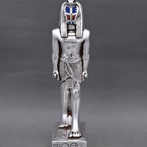 Apophis oder Apep die ägyptische böse Schlange in der alten ägyptischen Mythologie, Symbol des Bösen Ägyptische Statue Handmade Antique Replik BC