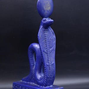 Egyptian Uraeus, ancient Egyptian Cobra snake the goddess of protection in the ancient Egyptian Mythology Handcrafted cobra statues in Egypt