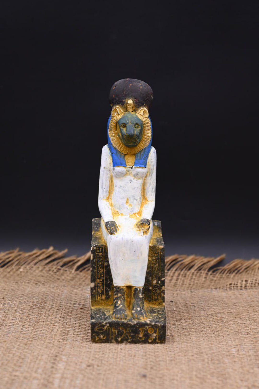 Sekhmet Statue Egyptian Altar Statue Ancient Egyptian Goddess of War ...