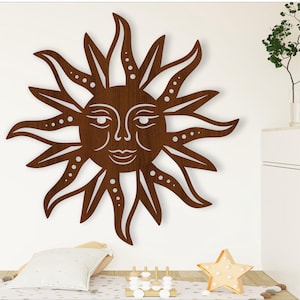 Solväggkonst: Laserskuren skylt, SVG-vektorfil (digital nedladdning)