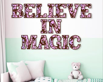 Fairy Alphabet Letter Set: Layered SVG Vector Files (Digital Download)