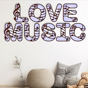 Conjunto de alfabeto de letras musicales. Letras de 2 capas. 72 opciones de letras Archivo SVG archivo vectorial ai, cdr, dxf y pdf Signo de nombre de música svg