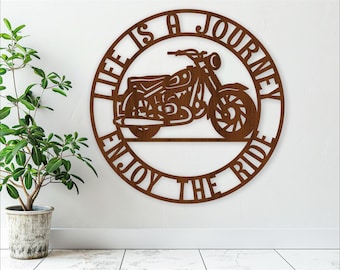 Motorcycle wall art, SVG file. vector file ai, cdr, dxf instant download digital design, laser cut, wall art motorbike theme