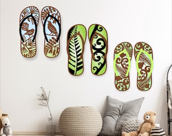 New Zealand Jandles designs x 3 SVG laser cut file, wall decor. Kiwiana wall art, vector file ai, cdr, dxf, pdf instant download