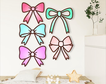 Coquette Bows Laser Cut File: Vector Designs (Digital Download)