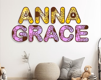 Sunflower Alphabet SVG: Laser Cut Letters, Vector Font (Digital Download)