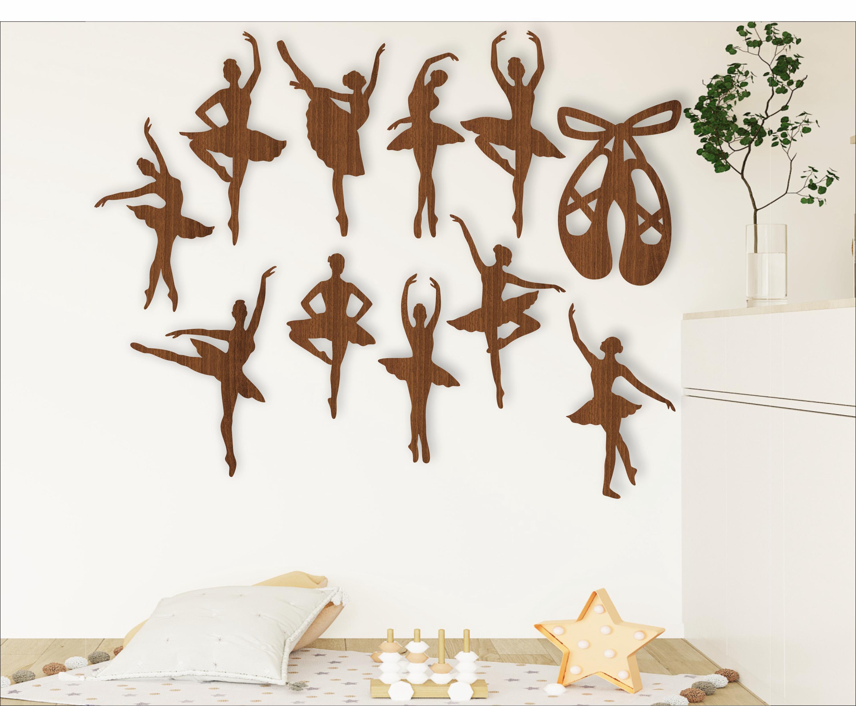 ballet metal wall decor