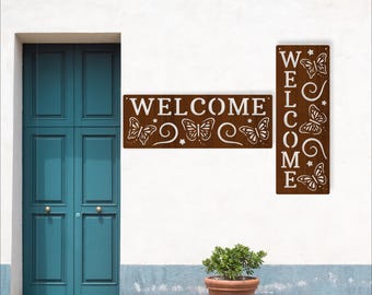 Butterfly Wall Sign SVG: Laser Cut Rectangle Design (Digital Download)