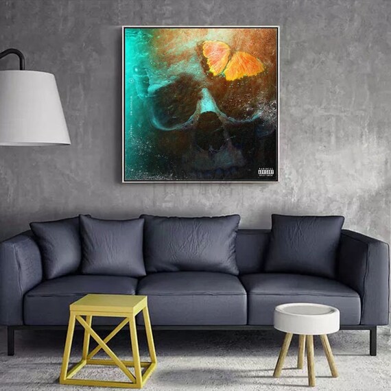 Halsey Without Me Music Album Cover Music Poster Wall Art Etsy