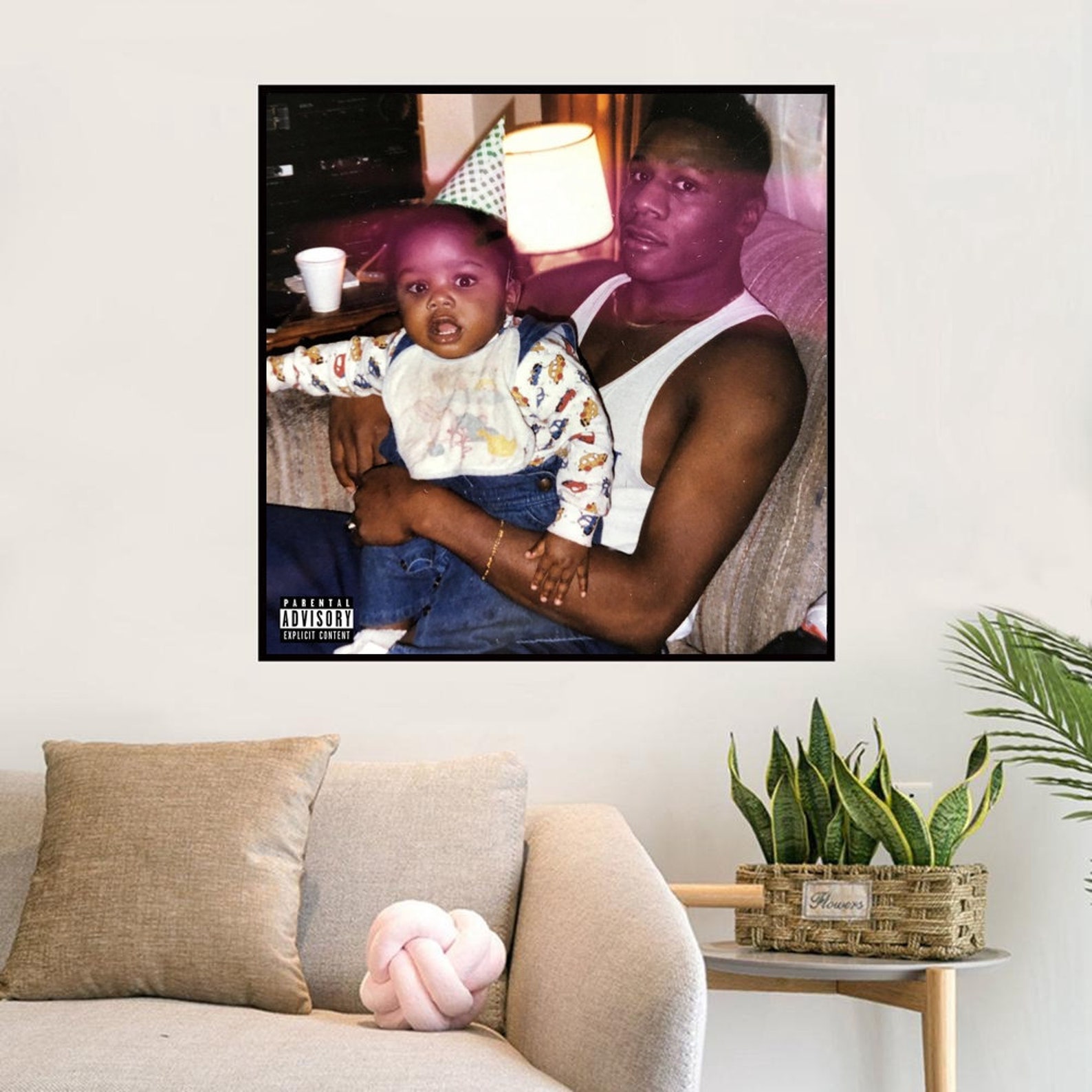 Dababy kirk Art Music album cover Music Poster Wall Art Canvas Etsy