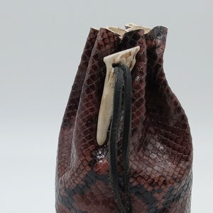 Snakeskin Pouch Etsy
