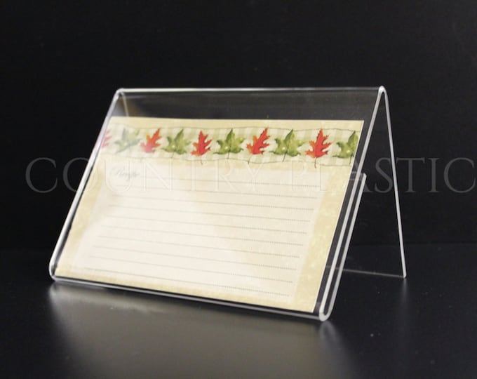 Recipe Card Holder - Etsy