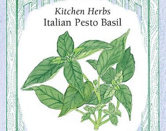 Italian Pesto Basil - Seed Packet