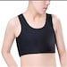 Transgender, Tomboy, Binder Compression Top Black, White and Grey 