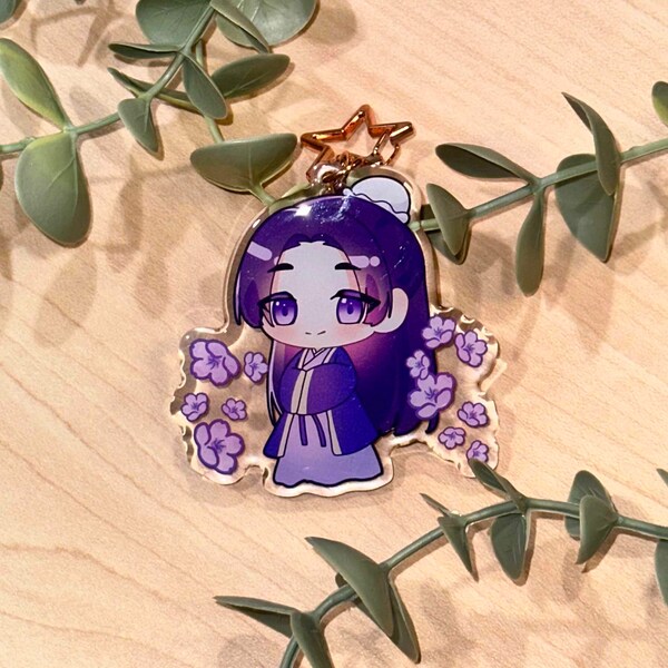 Gojo Satoru JJK Jujutsu Kaisen Bartender Acrylic Keychain Etsy