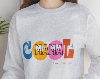 Mama To Be Mom Sweatshirt, New Mom Gifts for Her, Mother's Day Gift for Mom and Preganancy Reveal, In My Mom Era Cool Mom Sweater