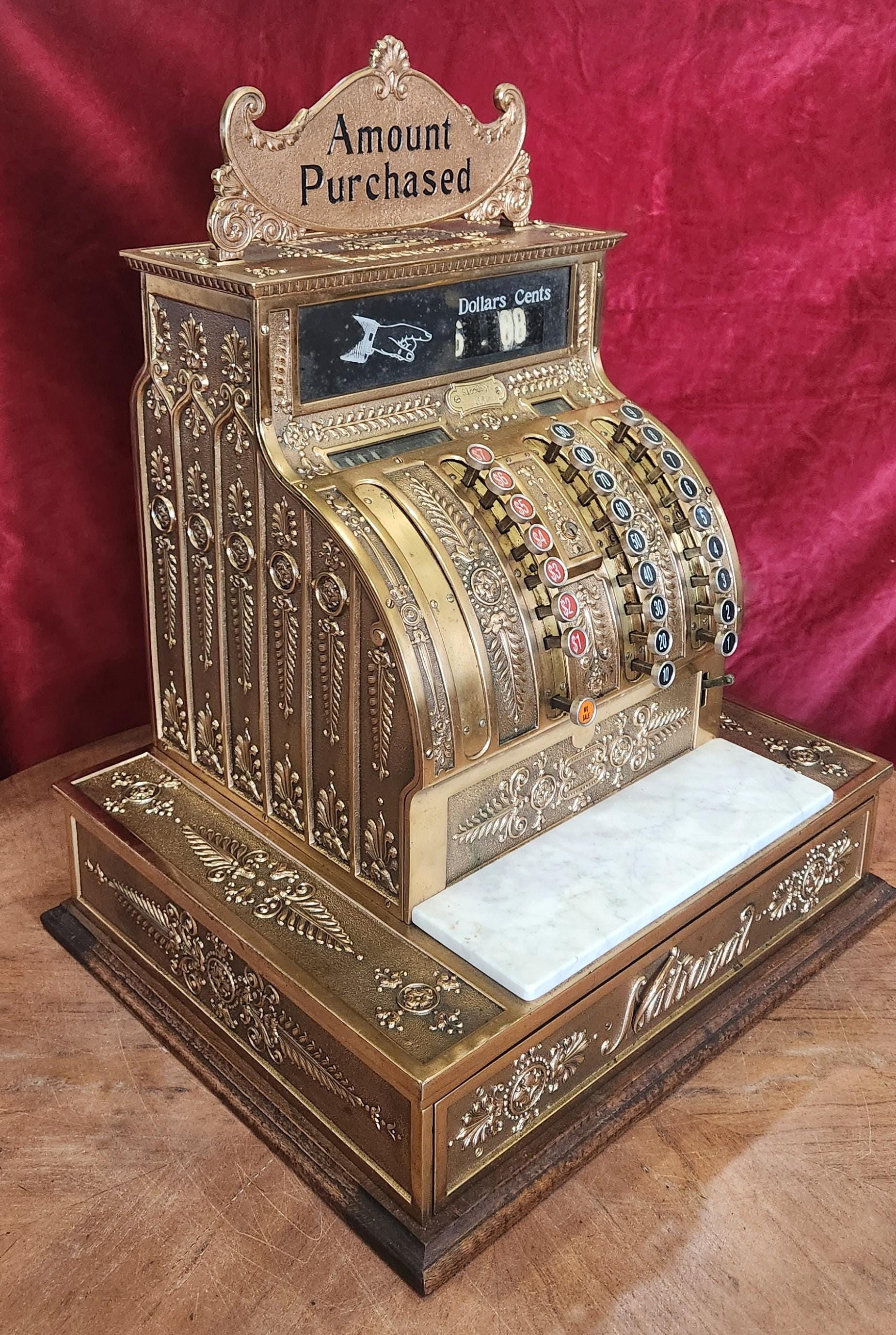 Vintage National Cash Register - Etsy
