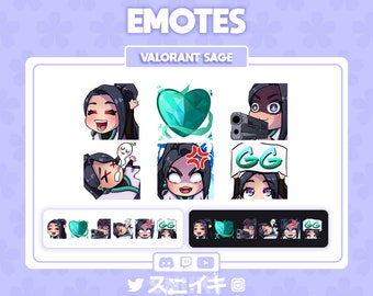 Valorant Sage Emote Twitch/Discord/Youtube