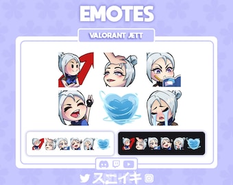 Valorant Jett Emote Twitch/Discord/Youtube